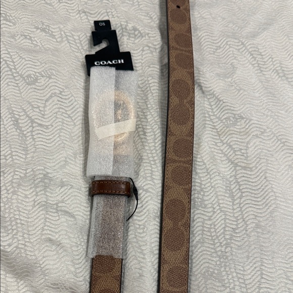 Coach Accessories - Coach Signature Canvas Belt Cut to Size and Reversible